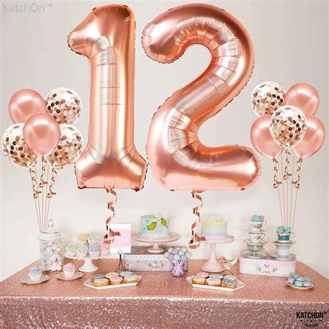 Festa De Aniversário De 12 Anos - Baloes De Feliz Aniversario De 12 Anos Comprar Balões De Aniversário