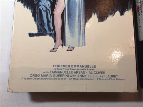 FOREVER EMMANUELLE annie Belle 1982 89 Mins R Nudity Vestron Video VHS