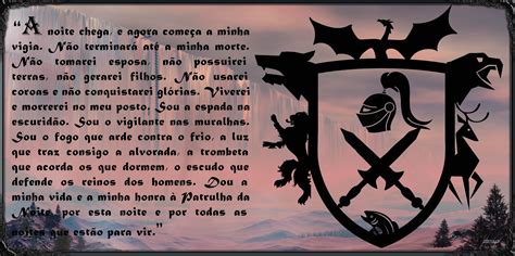 Juramento Da Patrulha Da Noite