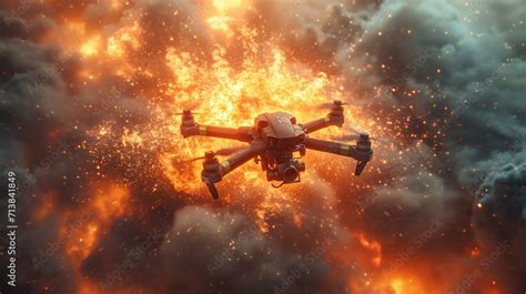 Agile FPV Drone in Combat Zone - Advanced Aerial Surveillance in ...