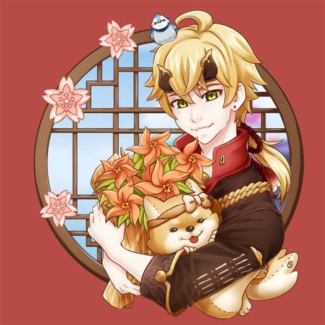 Fan-Art - Genshin Impact - Thoma by CarlaSD on DeviantArt