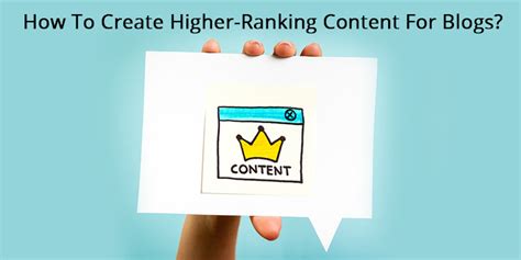 create higher ranking content  blogs jain technosoft