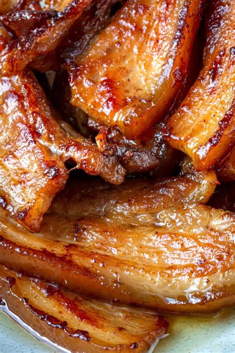 delicious pork belly slices recipe braised pork belly pork belly