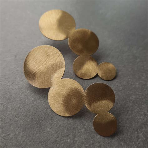 Kolczyki BUBBLES średnie - Krauza Design
