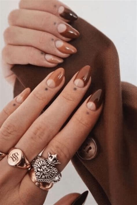33 Brown Nails Ideas That You Will Obsess Over In 2025