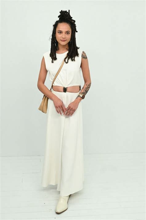 Sasha Lane – Chloe Fashion Show at Paris Fashion Week 03/02/2023