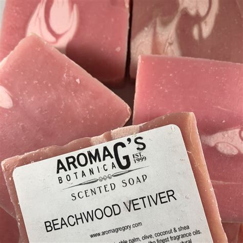 Beachwood Vetiver soap | aromaG's Botanica