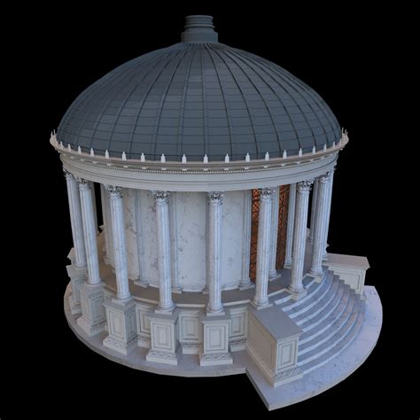 Alexander Lechev - Temple of Vesta Reconstruction