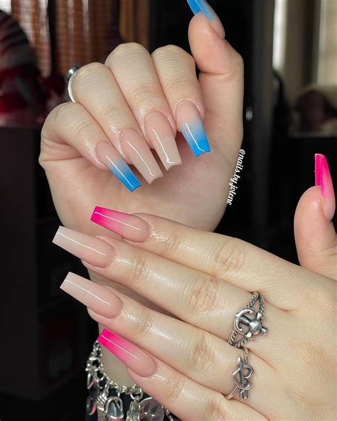 20 Latest Gender Reveal Nail Ideas To Try In 2024!
