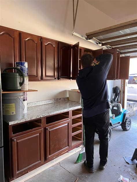 How to Reuse Kitchen Cabinets in Your Garage | Apartment Therapy