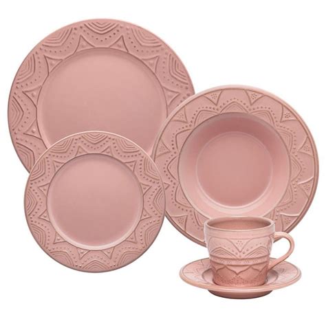 Aparelho De Jantar E Chá - Aparelho de Jantar e Chá 20 Peças Serena Balé - Oxford - Aparelho de ...
