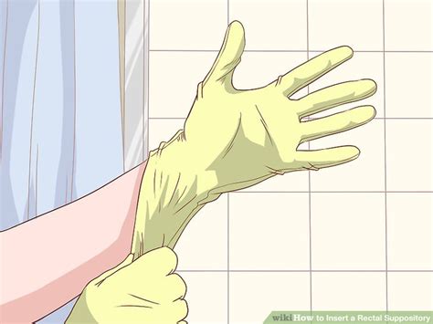 ways  insert  rectal suppository wikihow life