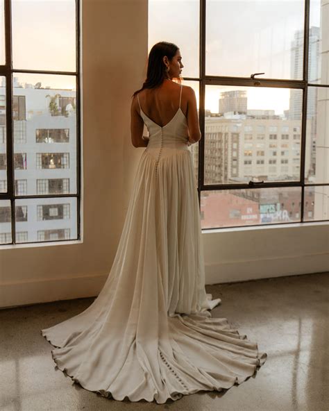 Vintage Inspired Backless Wedding Dresses