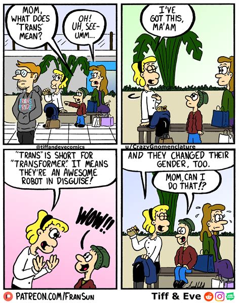 Totally True - Tiff🏳️‍⚧️& Eve [OC] : r/Trans_Comics