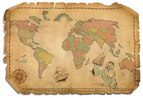 Blank World Map Vector Free
