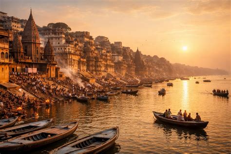 varanasi ghats india location history facts