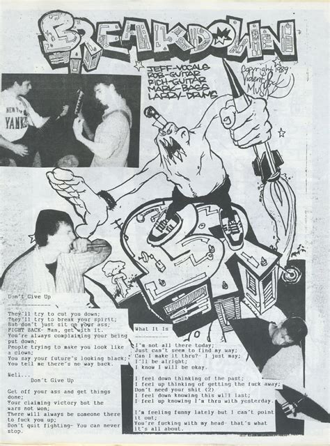 Vintage New Breed "Urban Style Records" NYHC Tape Compilation Zine