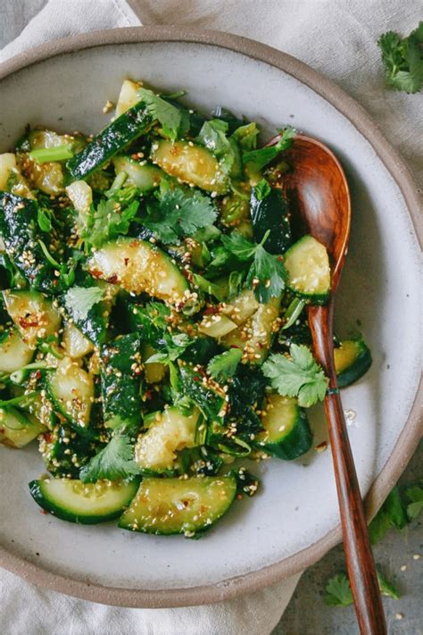 Smashed Asian Cucumber Salad - Easy & Refreshing Recipe - recipe maestro