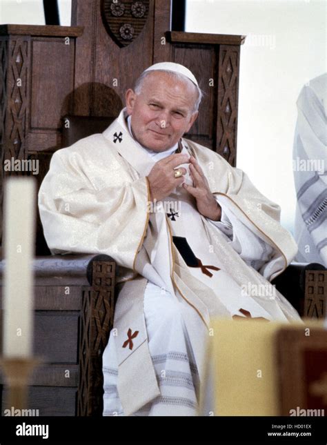 POPE JOHN PAUL II, 1980s Stock Photo - Alamy