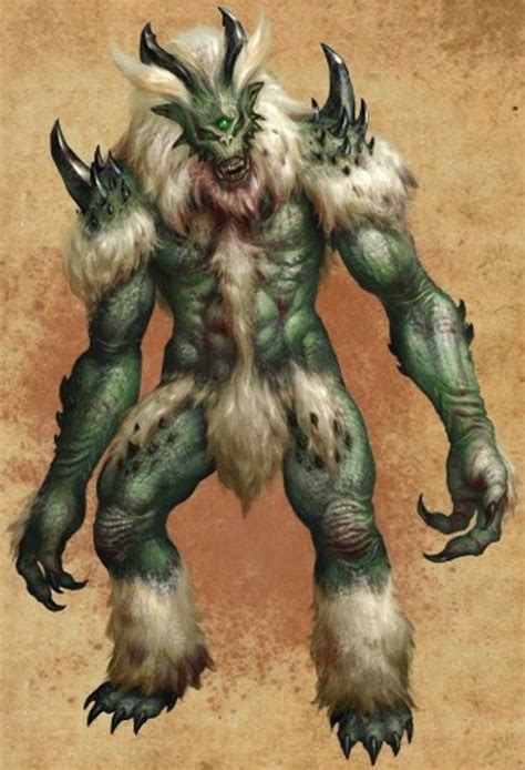 chud beast fantasy demon beast creature  elder scrolls