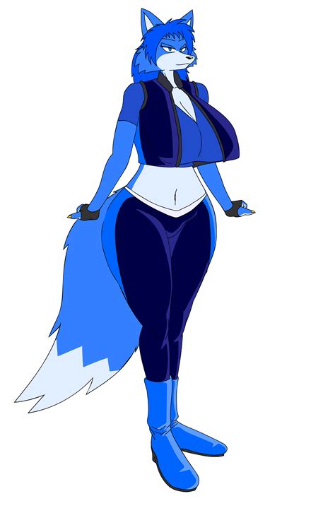 Krystal's Second Costume Redesign by DelightUltrasonic -- Fur Affinity