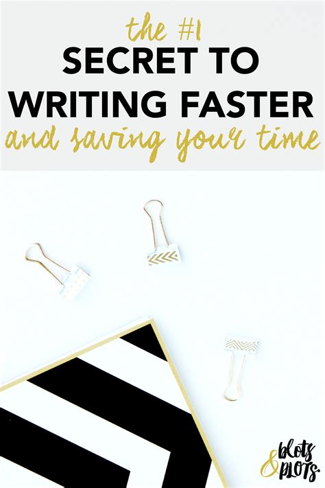 The #1 Secret to Writing Faster and Saving Your Time — Jenny Bravo