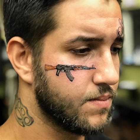 incredible face tattoos