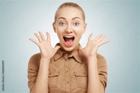 Excited Face Expression