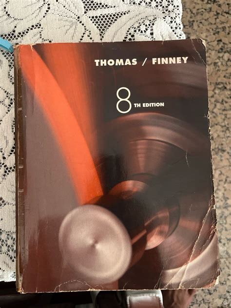 Thomas & Finney Calculus and Analytic Geometry 8th Edition, Hobbies ...