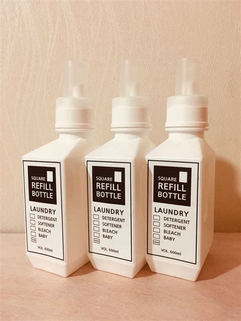 사각리필보틀 600ml