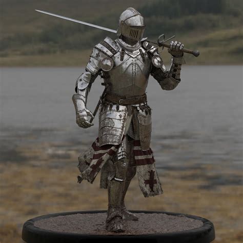 david munozv velazquez - Medieval Knights Models - Crowd - Turntable video.