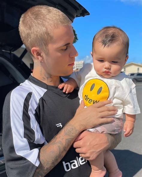 Justin Bieber’s son Jack bieber is growing up so fast 🥺🤍