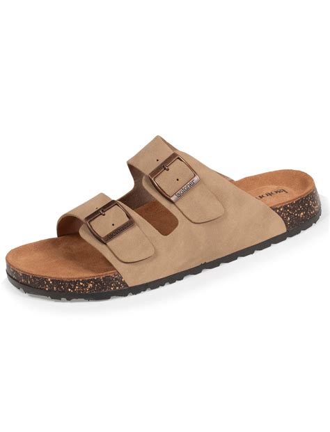 Mules claquettes Homme double bride taupe | Mules chaussures, Claquette