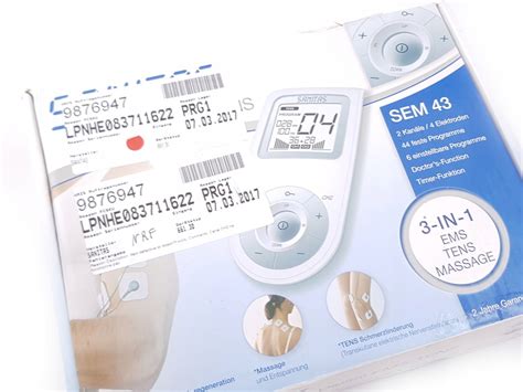 ELEKTROSTYMULATOR SANITAS SEM 43 EMS/TNS - 8903349461 - oficjalne ...