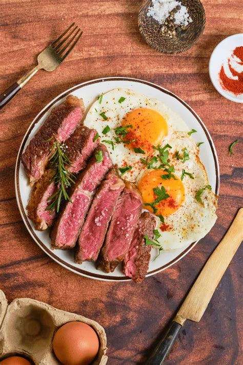 Steak and Eggs Recipe | Baked Bree