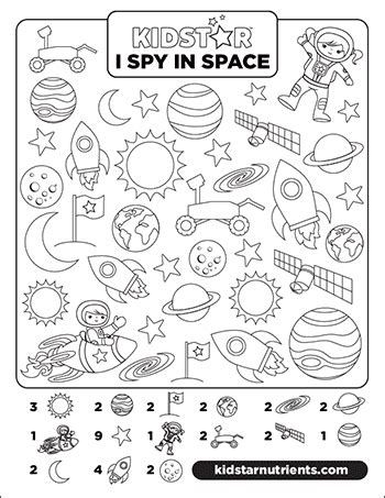 Download Kid's Colouring Sheets, Product Info & More | KidStar Nutrients