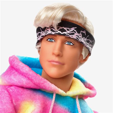 Ken Doll Wearing “I Am Kenough” Hoodie – Barbie The Movie – Mattel Creations