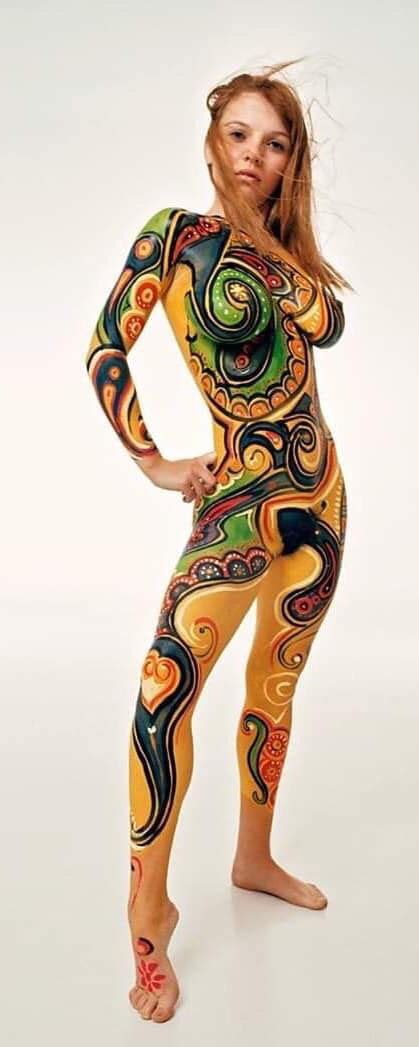 Full Body Paintings Female Art
