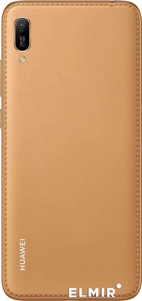 Мобильный телефон Huawei Y6 2019 Dual Sim Brown Faux Leather (51093PMR ...