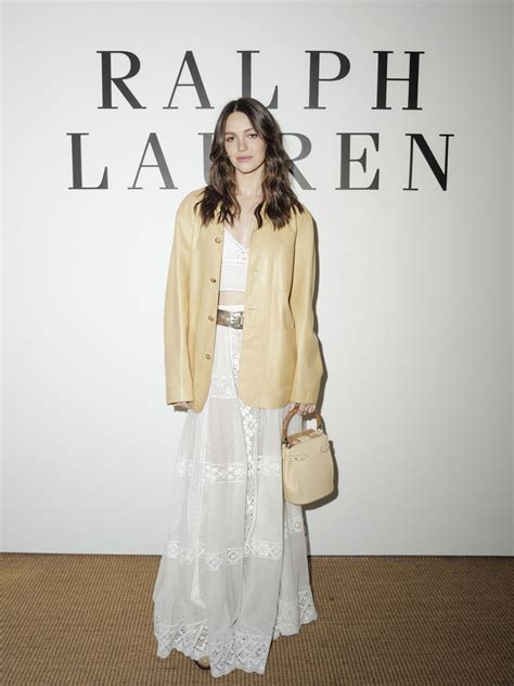 ELLA HUNT at Ralph Lauren Collection Fall 2025 Show in New York City 04