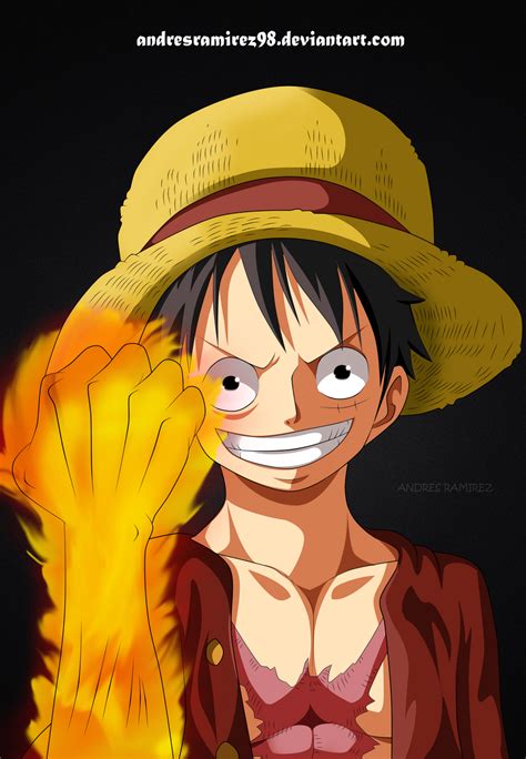 Luffy Red Hawk by AndresRamirez98 on DeviantArt