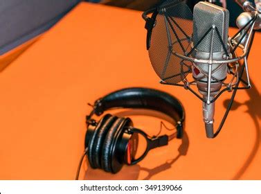 voice actor image stock photo  shutterstock