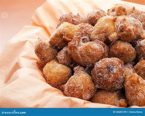 fritule stock image image  croatia adriatic fritters