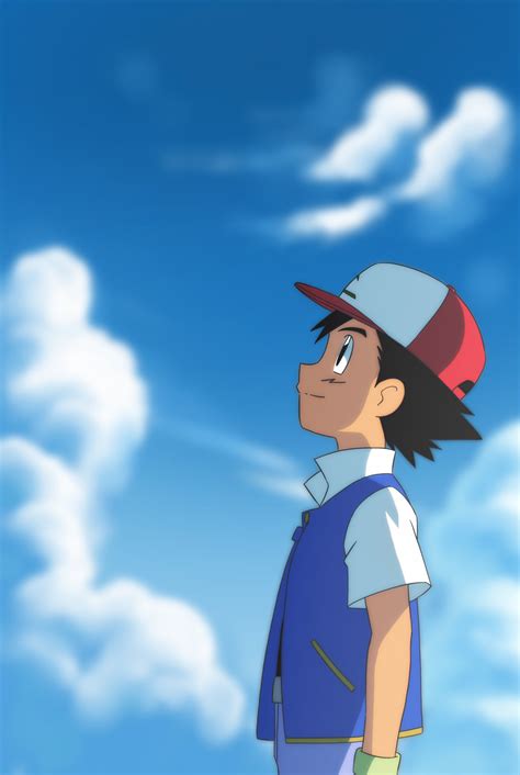 ash ketchum (pokemon and 2 more) drawn by ia_(ilwmael9) | Danbooru