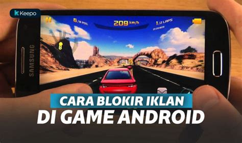 blokir iklan  bermain game
