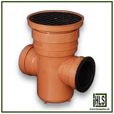 Back Inlet Bottle Gully 110mm - Underground Drainage Pipe FloPlast