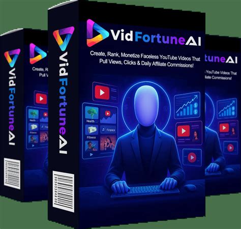 Vid Fortune AI – Faceless YouTube Video Automation Tool