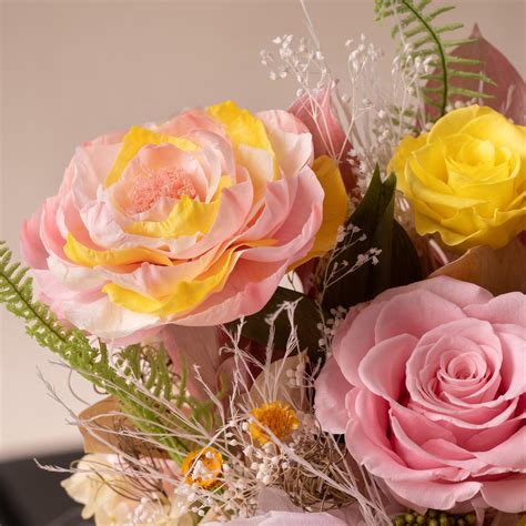 monet inspired flower arrangement summer bloom  toujours flowers