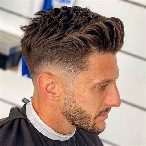 quiff haircut ideas   fashion  men brushed  crew