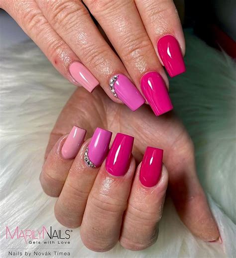 Pink Wedding Nail Designs
